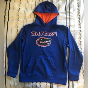 Florida Gators Hoodie Blue and Orange Colosseum Youth Large 16-18 L